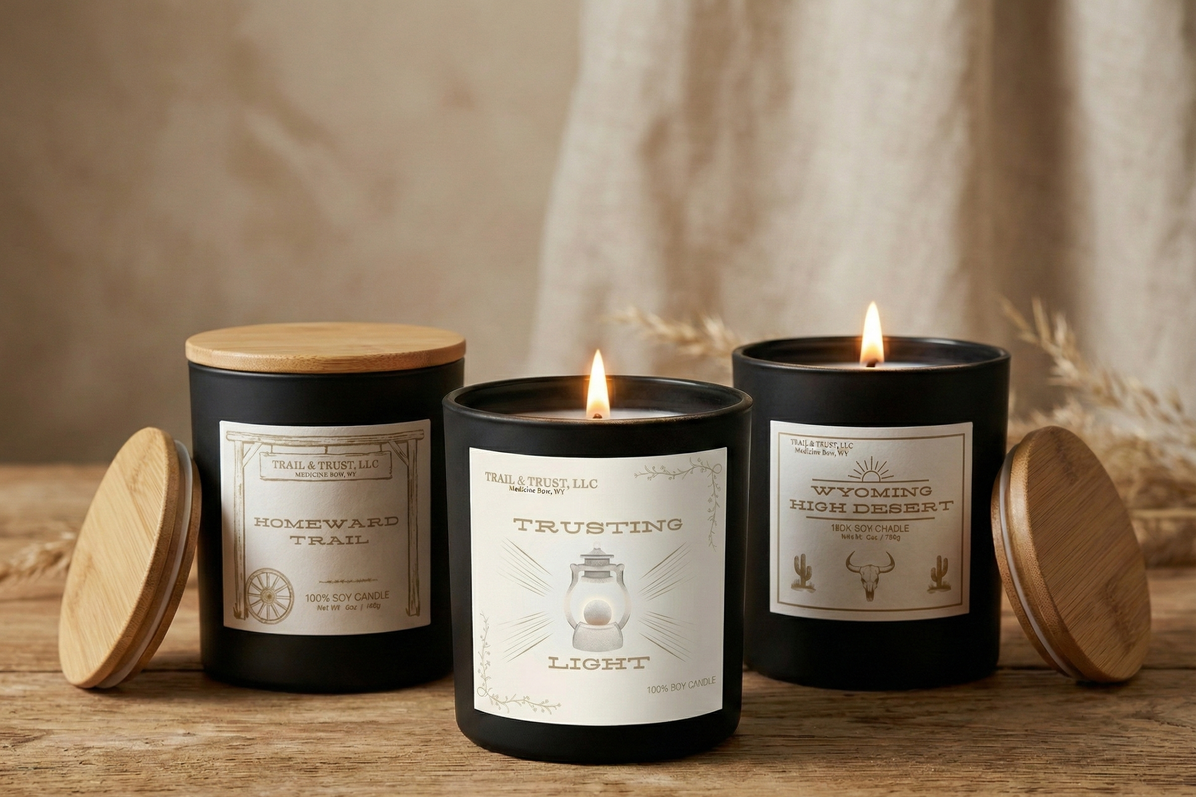 Candle Collection - Warm your space the clean way
