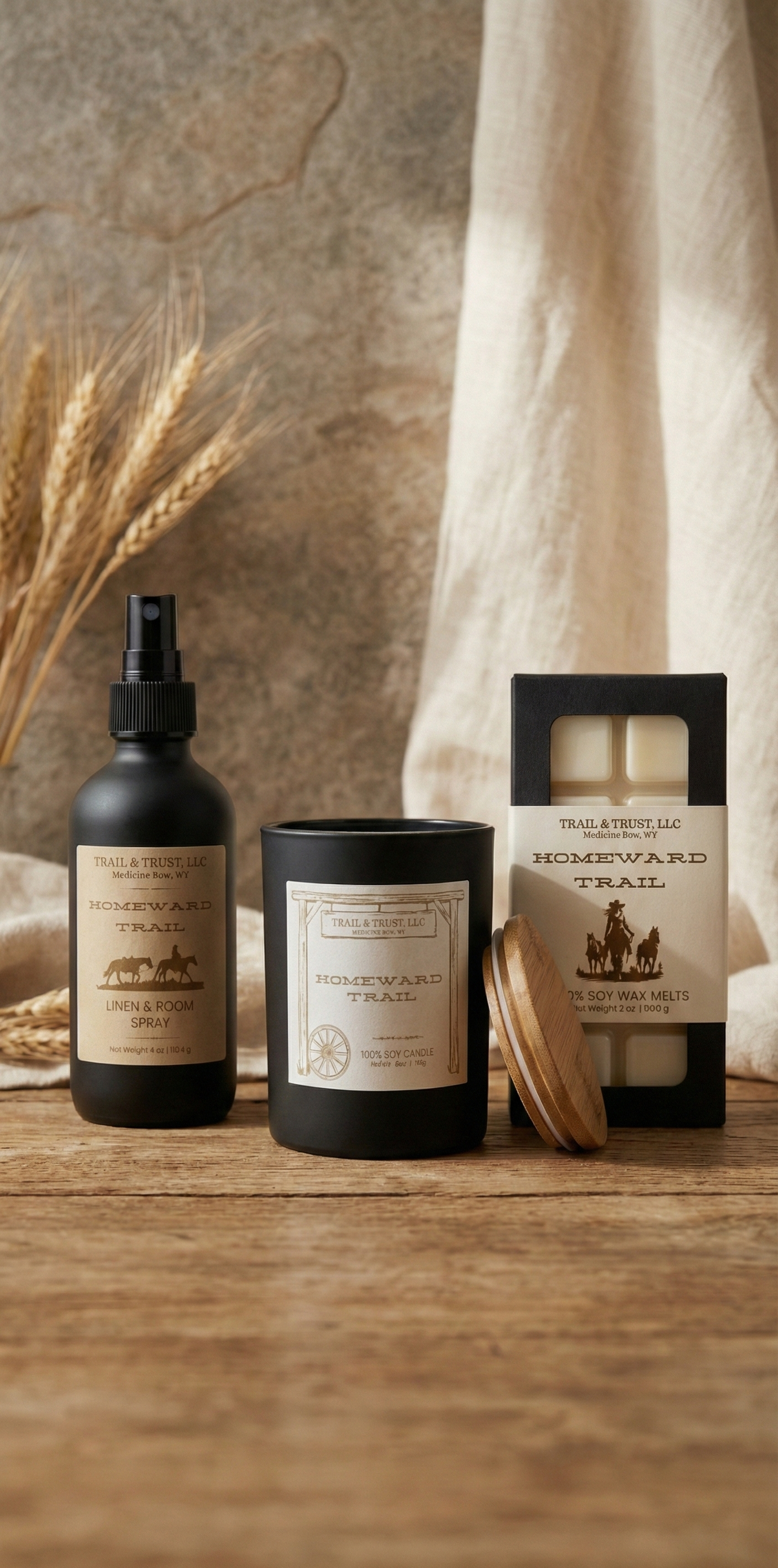 Homeward Trail - The warmth of coming home. Grounding, familiar, safe.