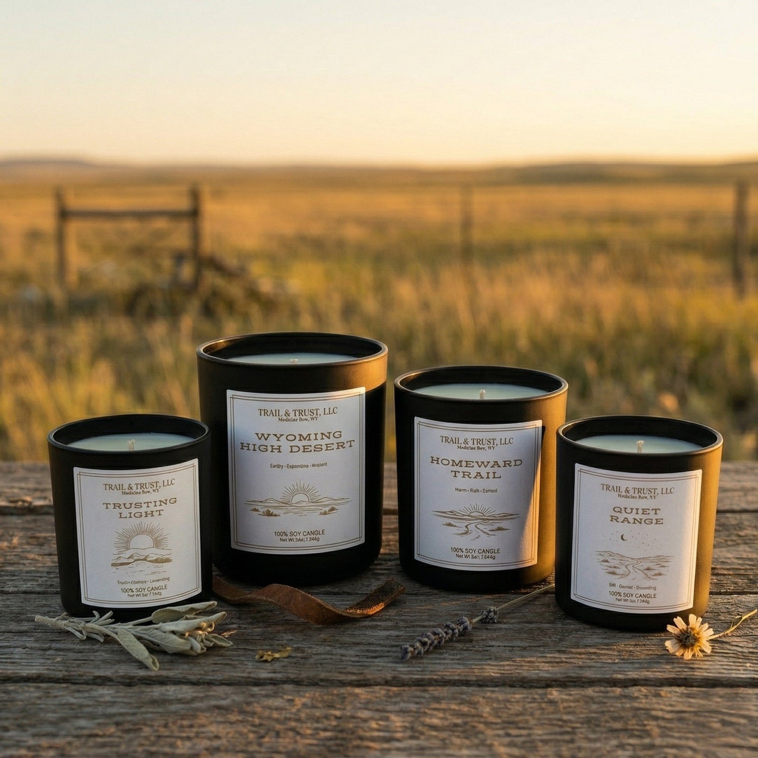 Candle Collection — Warm your space the clean way