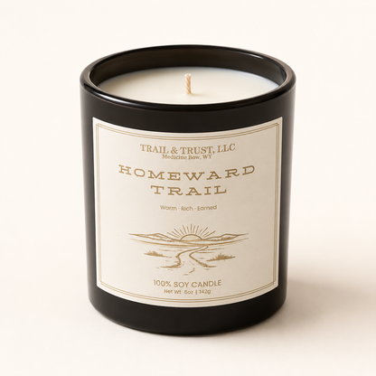 Non-Toxic Soy Candle – Homeward Trail | The Ember Line