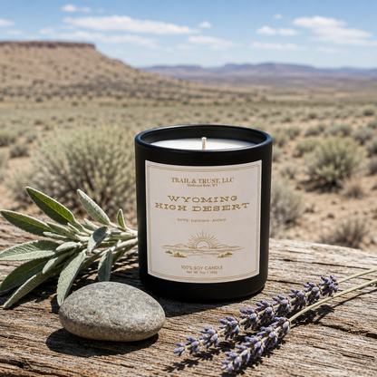 Wyoming High Desert | 100% USA Soy Non-Toxic Luxury Candle