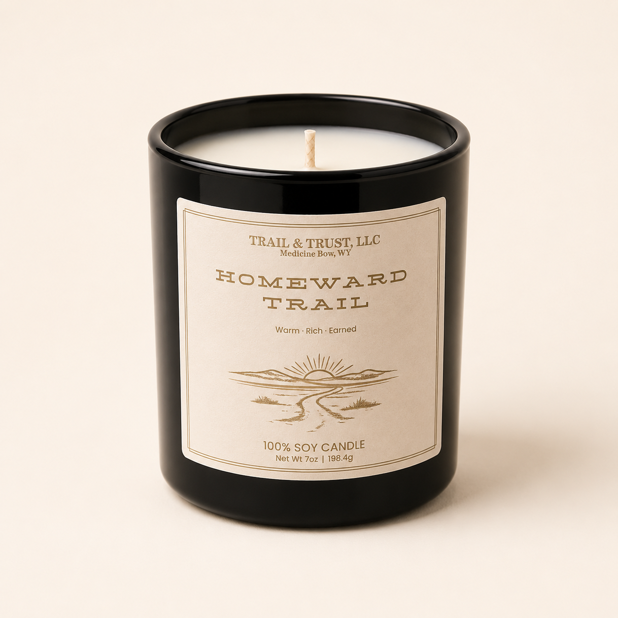 Non-Toxic Soy Candle – Homeward Trail | The Ember Line