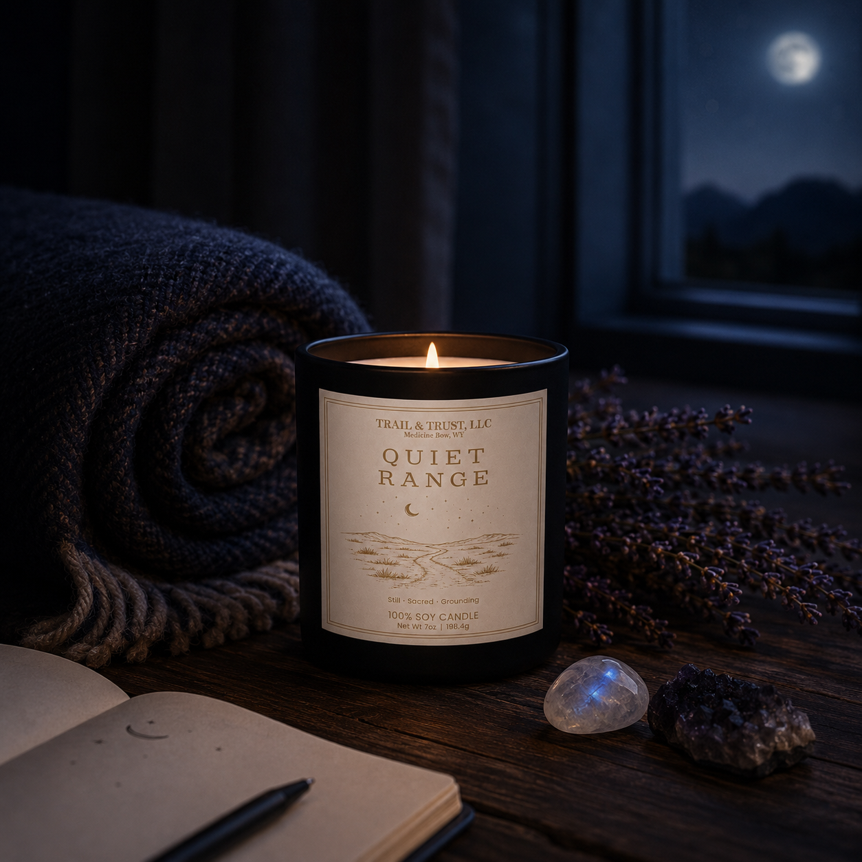 Quiet Range | 100% USA Soy Non-Toxic Luxury Candle