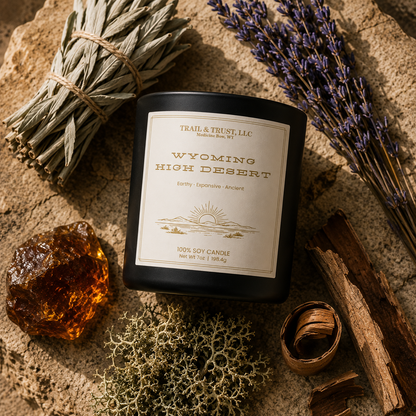 Wyoming High Desert | 100% USA Soy Non-Toxic Luxury Candle