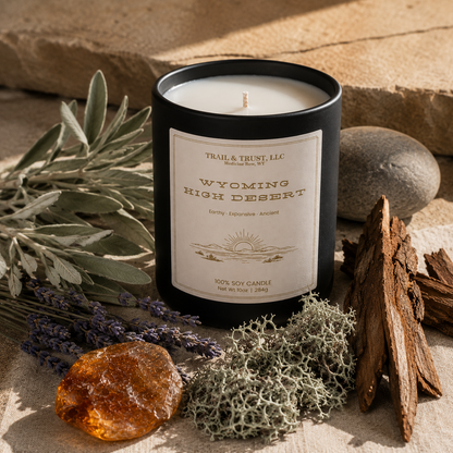 Wyoming High Desert | 100% USA Soy Non-Toxic Luxury Candle