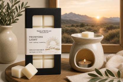 Trusting Light | 100% USA Soy Wax Non-Toxic Luxury Melts