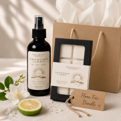 Flame Free | Curated Wax Melt & Room + Linen Spray Gift Collection