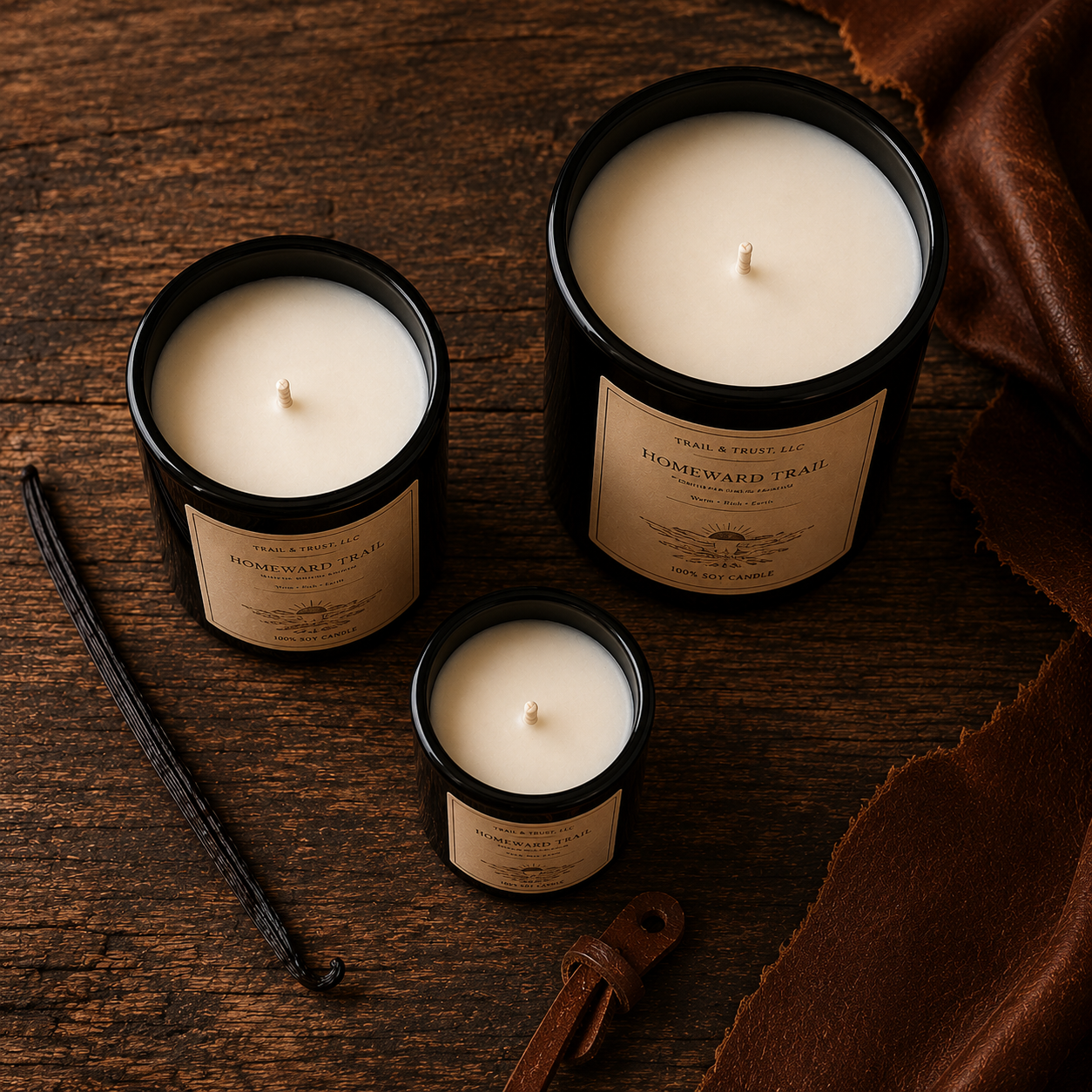 Non-Toxic Soy Candle – Homeward Trail | The Ember Line