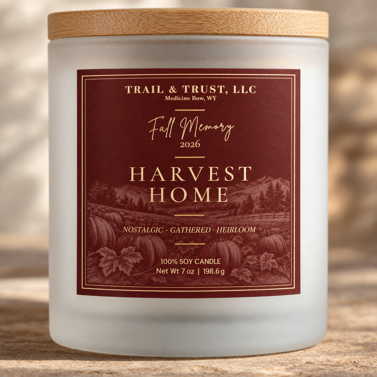 Fall Memory 2026 — Harvest Home | 8oz Candle