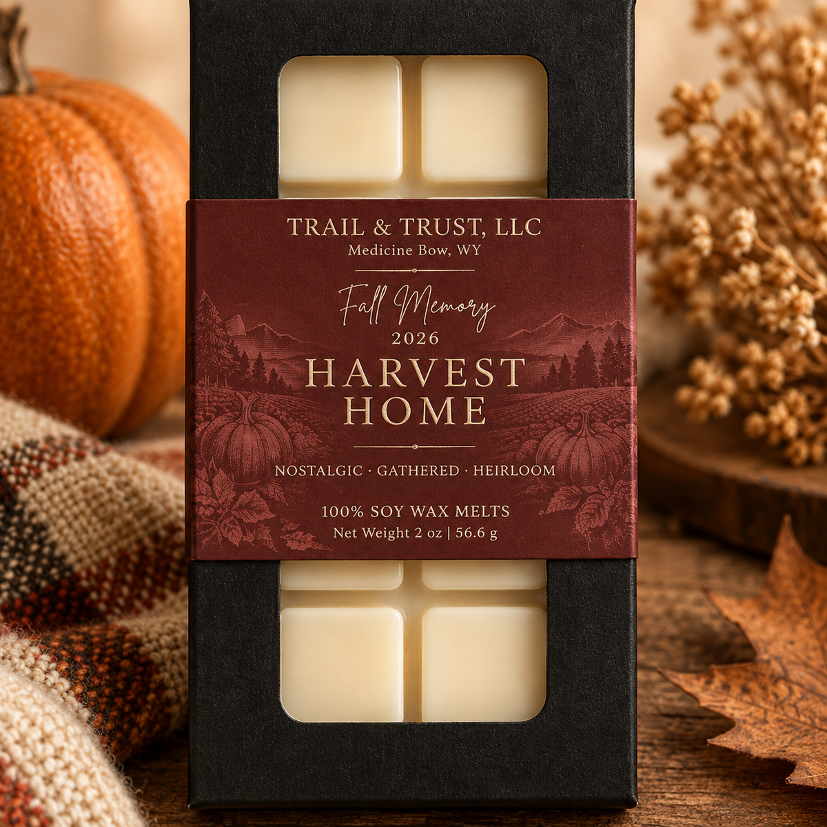 Fall Memory 2026 — Harvest Home | 2oz Wax Melt