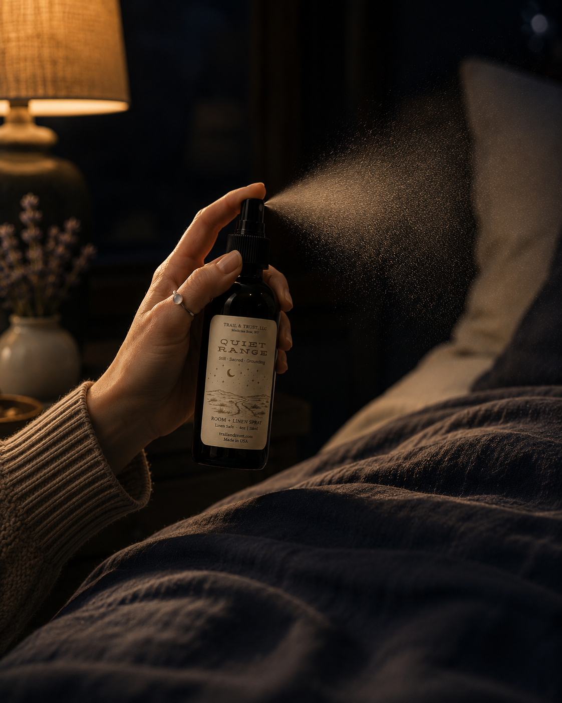 Non-Toxic Room Spray - Quiet Range | The Ember Line