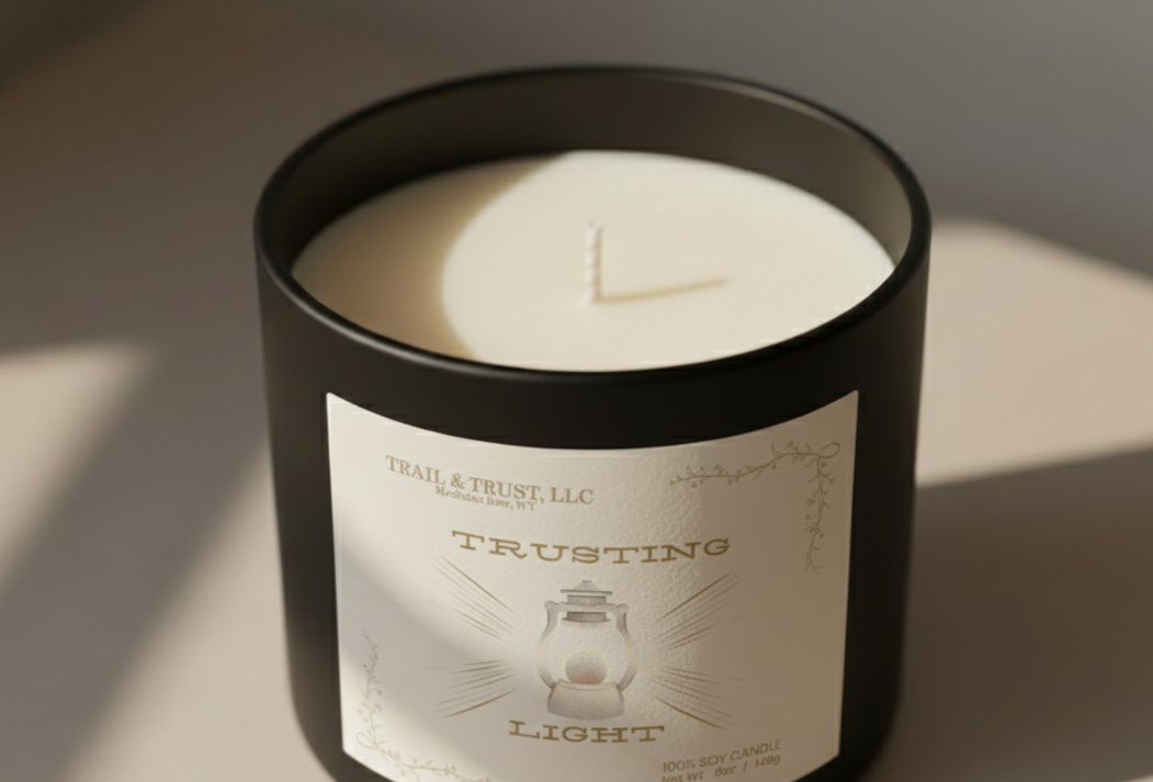 The Ember Line Candle - Trusting Light