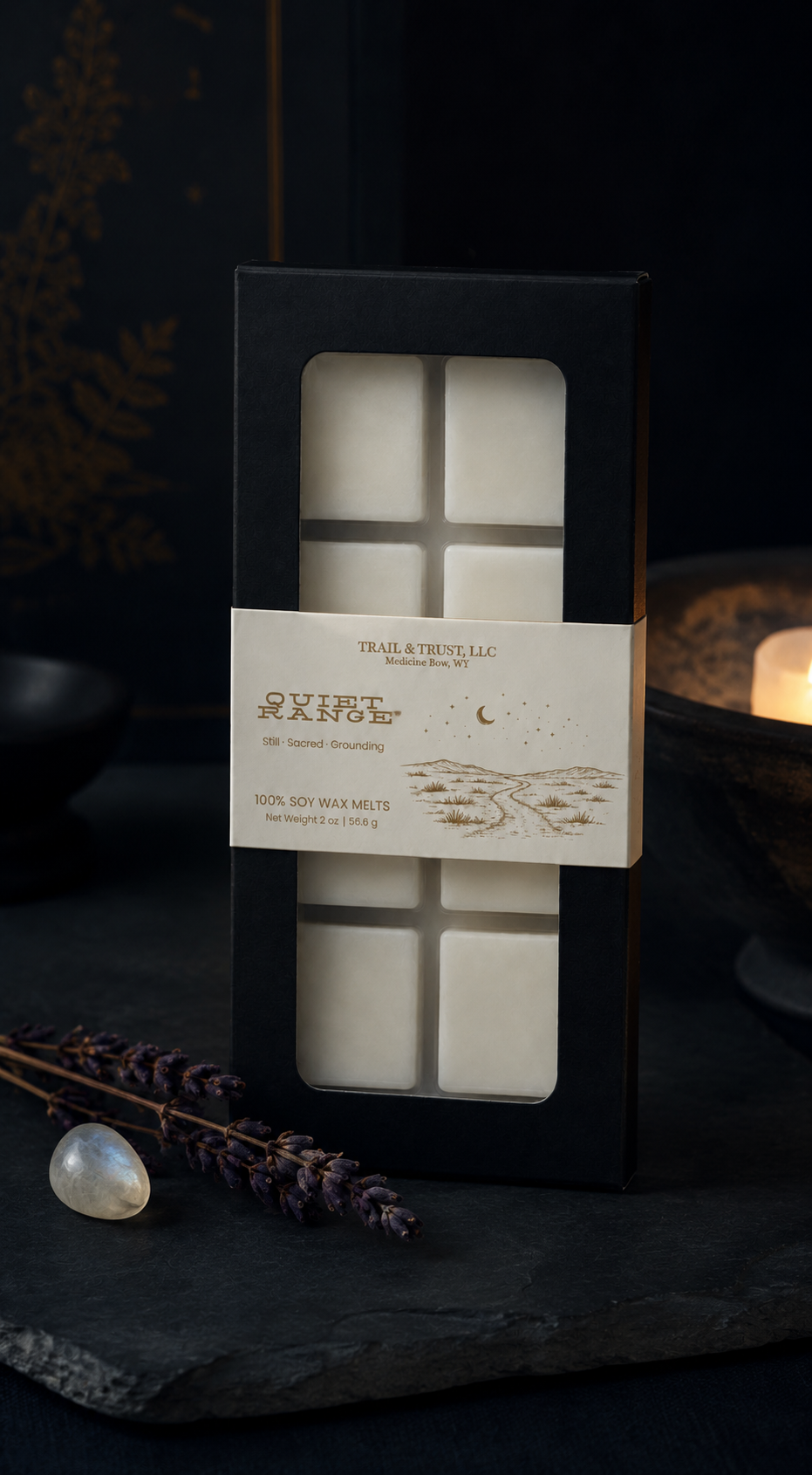 Quiet Range | 100% USA Soy Wax Non-Toxic Luxury Melts