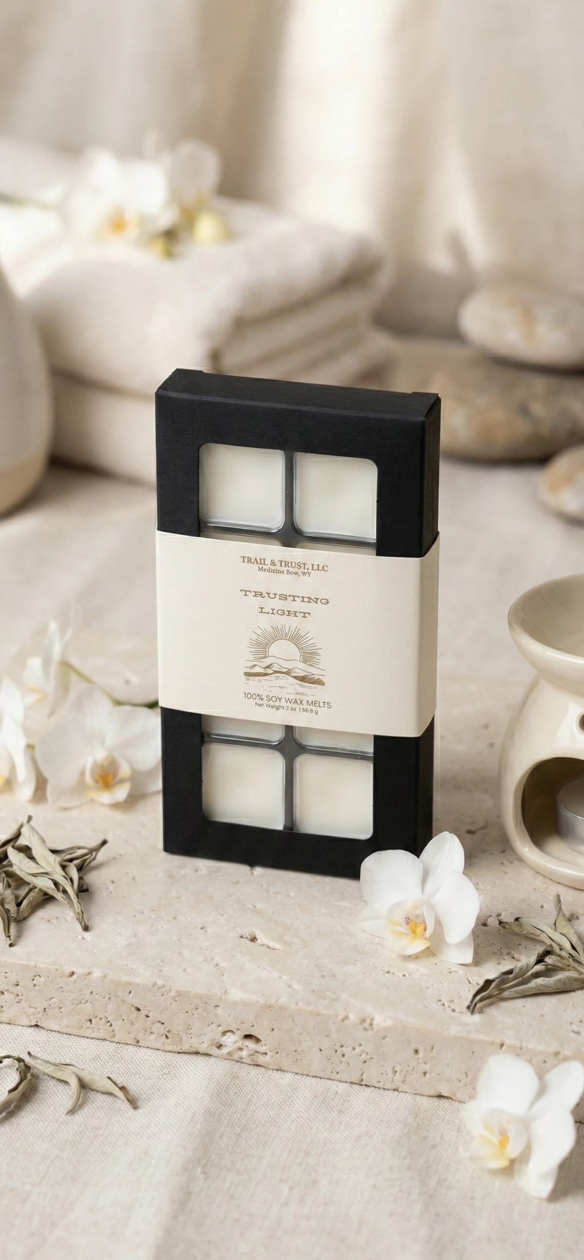 lifestyle.jpg
Trusting Light natural wax melts lifestyle image with relaxing spa setting